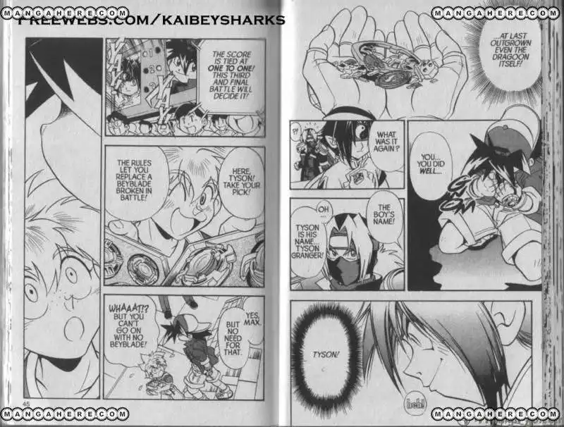 Bakuden Shoot Beyblade Chapter 3.1 22